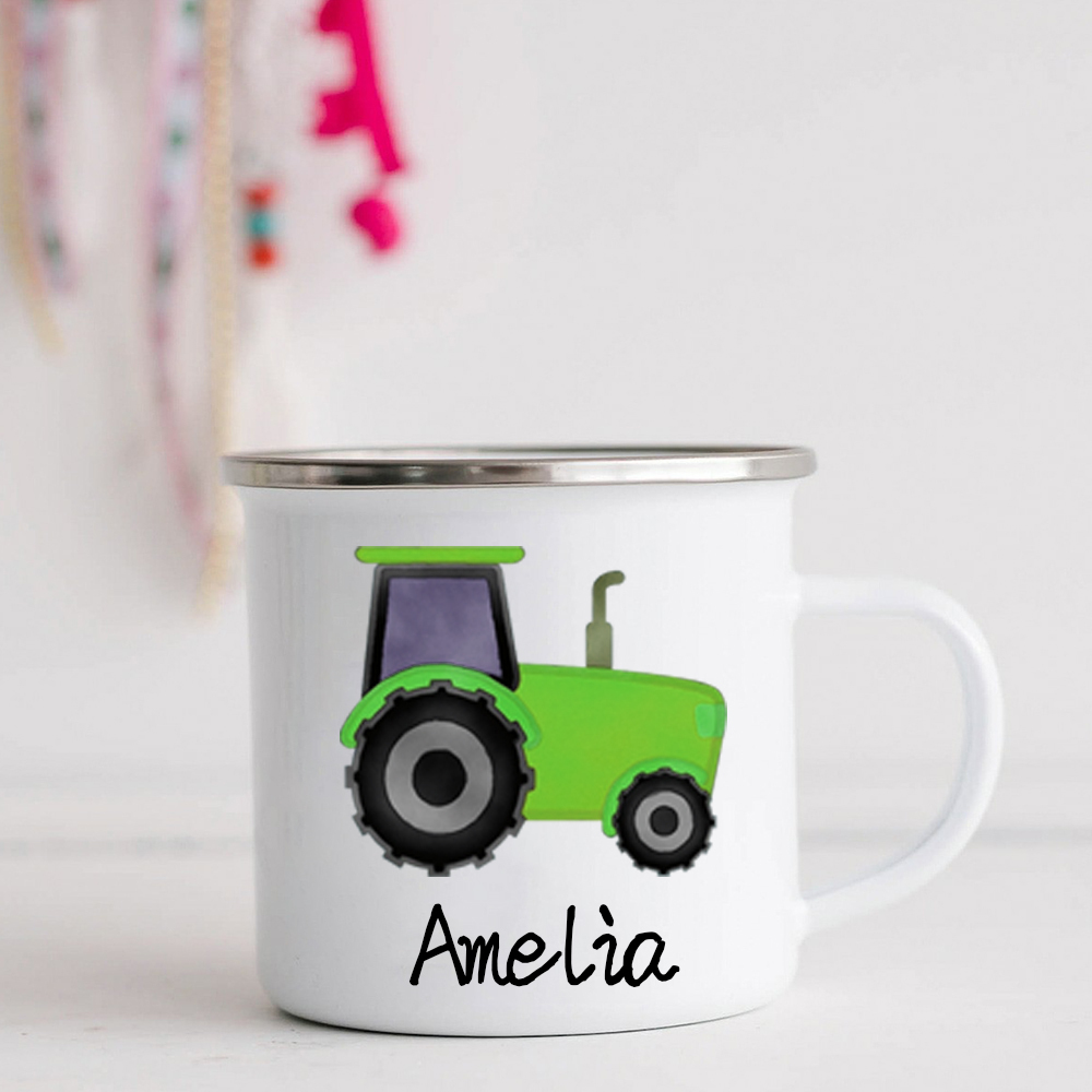 Personalised 12oz Truck Mugs for Kids  | KidMug07