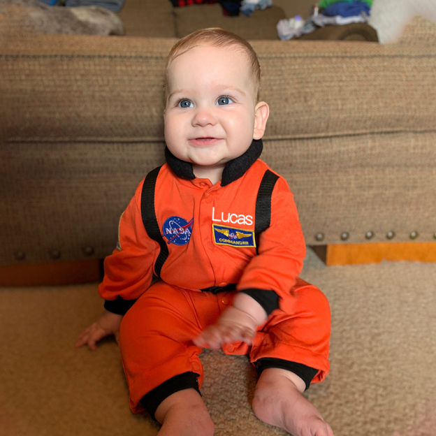 Personalized Baby Astronaut Dress Up Space Suit | CWBaby275