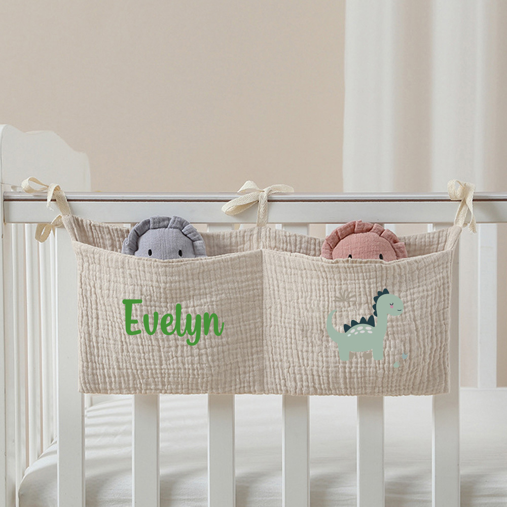 Personalized Baby Bed Pocket Accessories & Diapers Storage | CWBaby5801