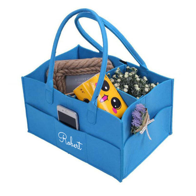 Personalized Baby Accessories & Diapers Portable Nursery Bag | CWToy141