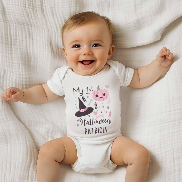 Personalized Baby Lovely First Halloween Outfit | CWHalloween22