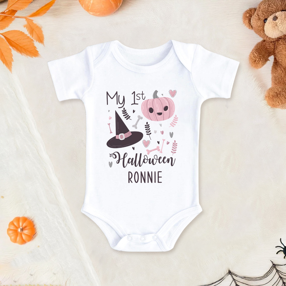 Personalized Baby Lovely First Halloween Outfit | CWHalloween22