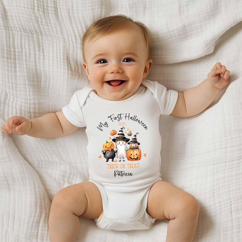 Personalized Baby Lovely First Halloween Outfit | CWHalloween24