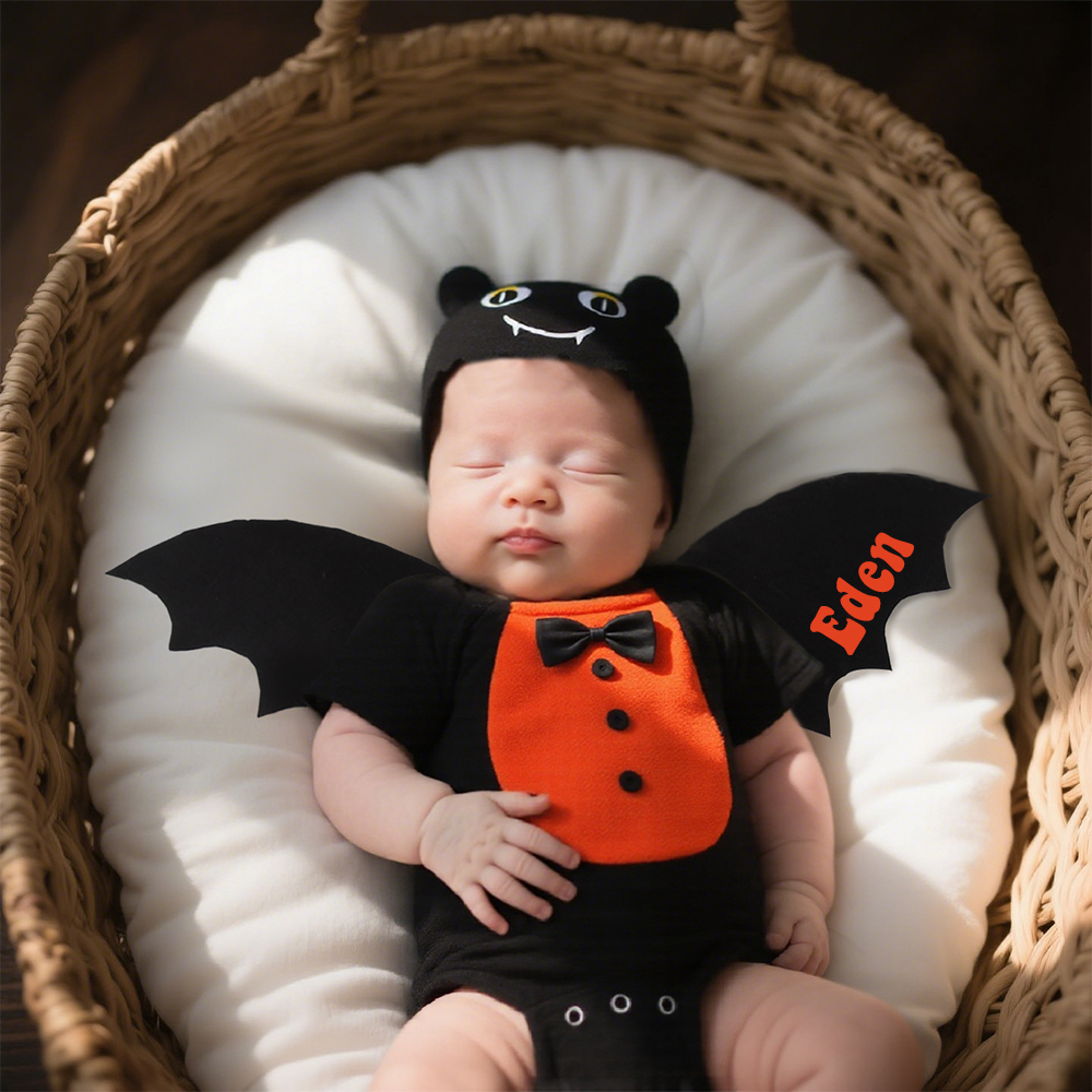 Personalized Baby Bat Halloween Costume | CWHalloween45