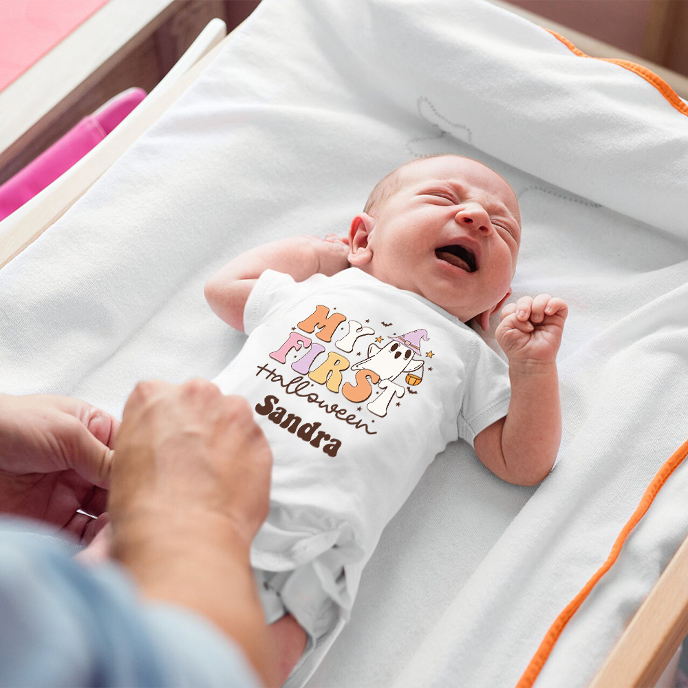 Personalized Baby Lovely First Halloween Outfit | CWHalloween25