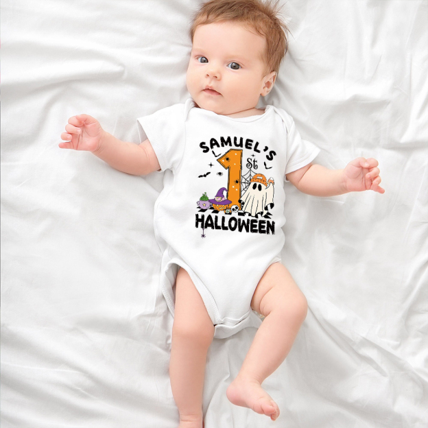 Personalized Baby Lovely First Halloween Outfit | CWHalloween27