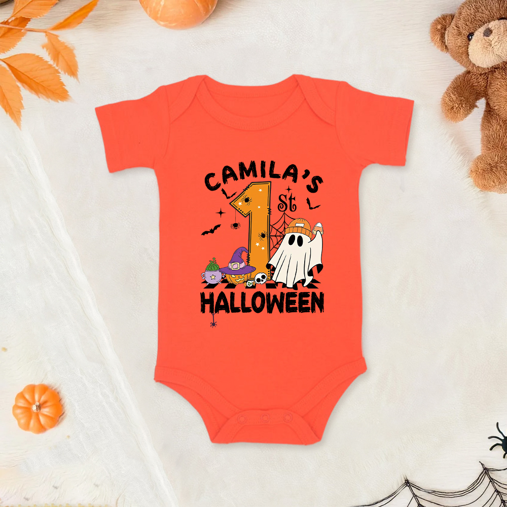 Personalized Baby Lovely First Halloween Outfit | CWHalloween27