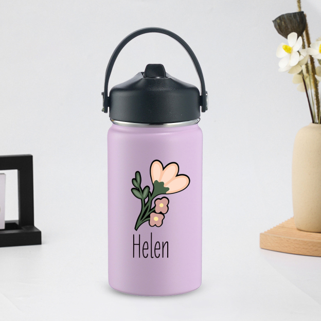 Personalized BPA Free 12oz Stainless Steel Water Bottle | YouBottle95