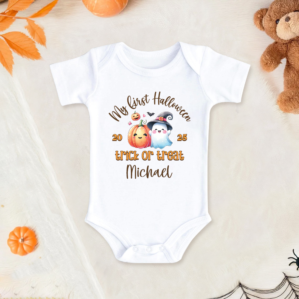 Personalized Baby Lovely First Halloween Outfit | CWHalloween29