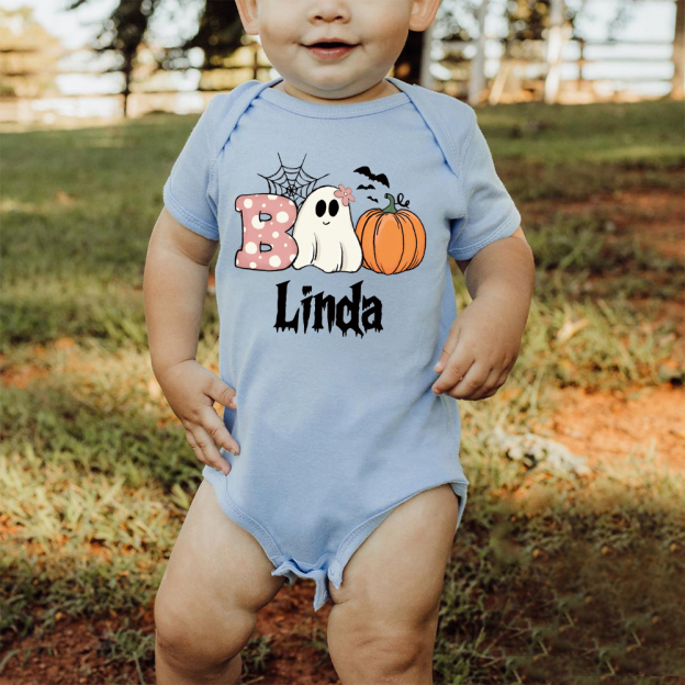 Personalized Baby Lovely First Halloween Outfit | CWHalloween32