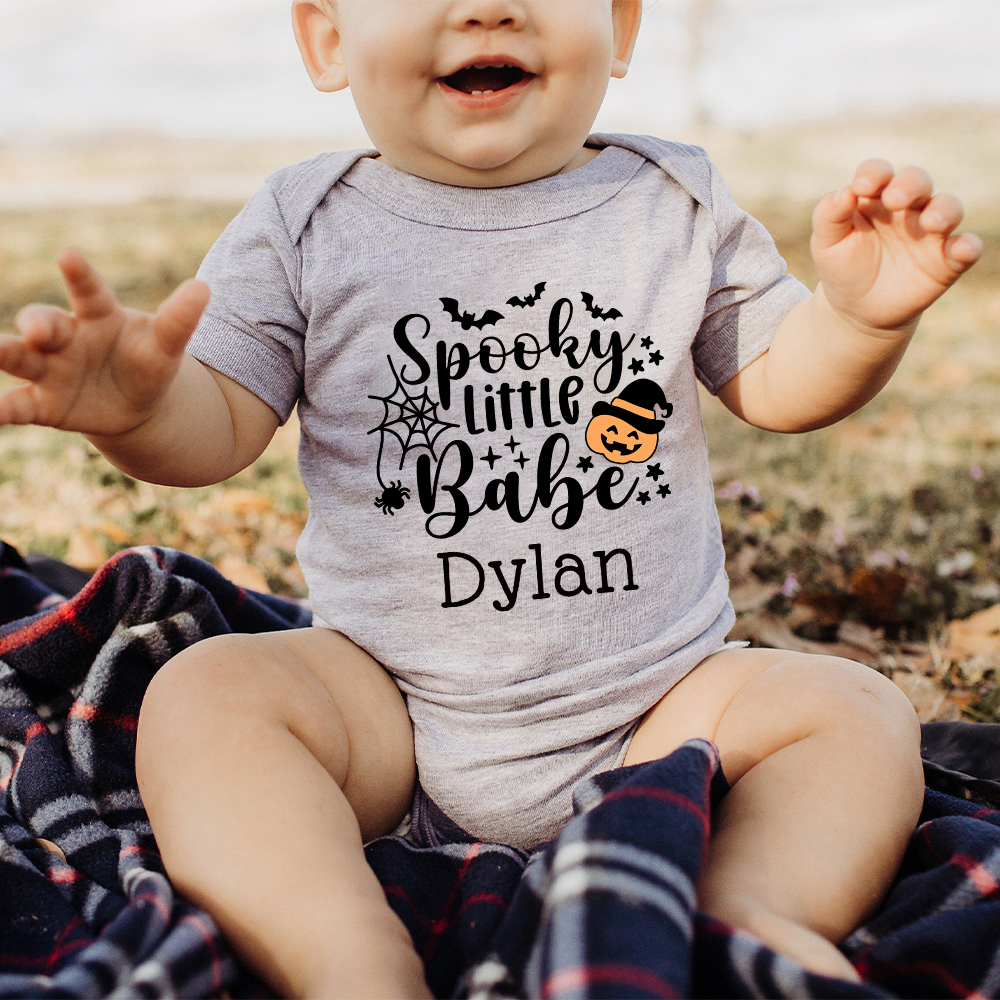 Personalized Baby Lovely First Halloween Outfit | CWHalloween34