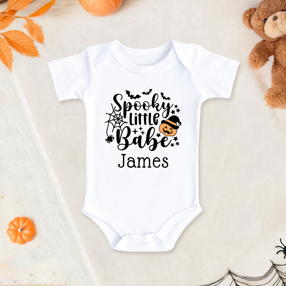 Personalized Baby Lovely First Halloween Outfit | CWHalloween34