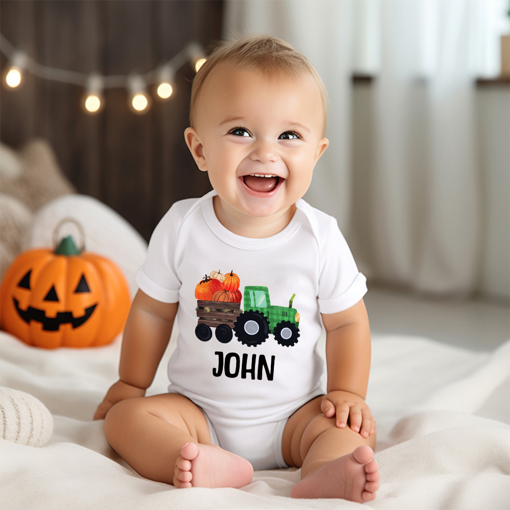 Personalized Baby Lovely First Halloween Outfit | CWHalloween36