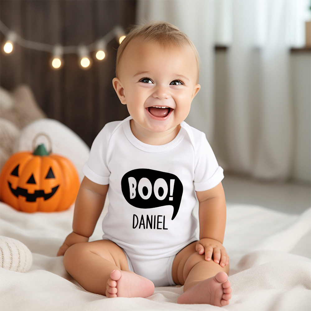 Personalized Baby Lovely First Halloween Outfit | CWHalloween37