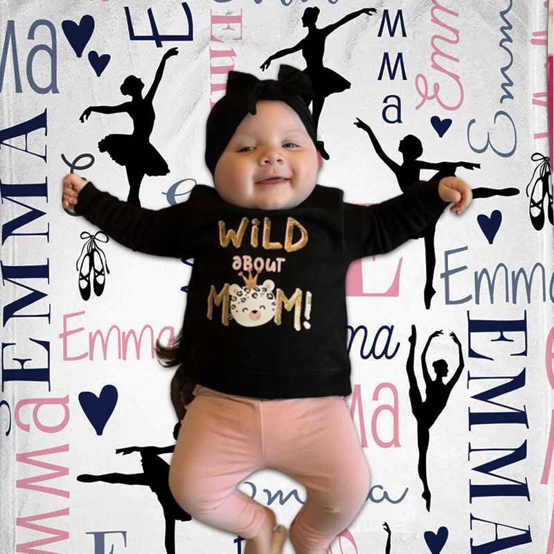 Personalized Lovely Kid Blanket for Comfort & Unique | BKKid102