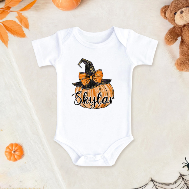 Personalized Baby Lovely First Halloween Outfit | CWHalloween39