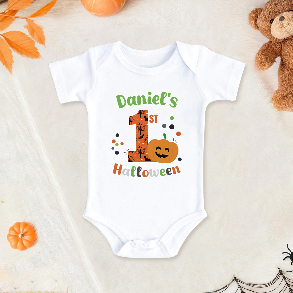 Personalized Baby Lovely First Halloween Outfit | CWHalloween41