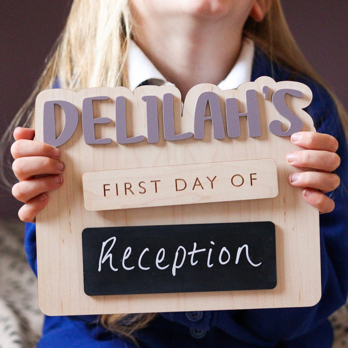 Personalised First and Last Day of School Memory Photo Board | CWToy145