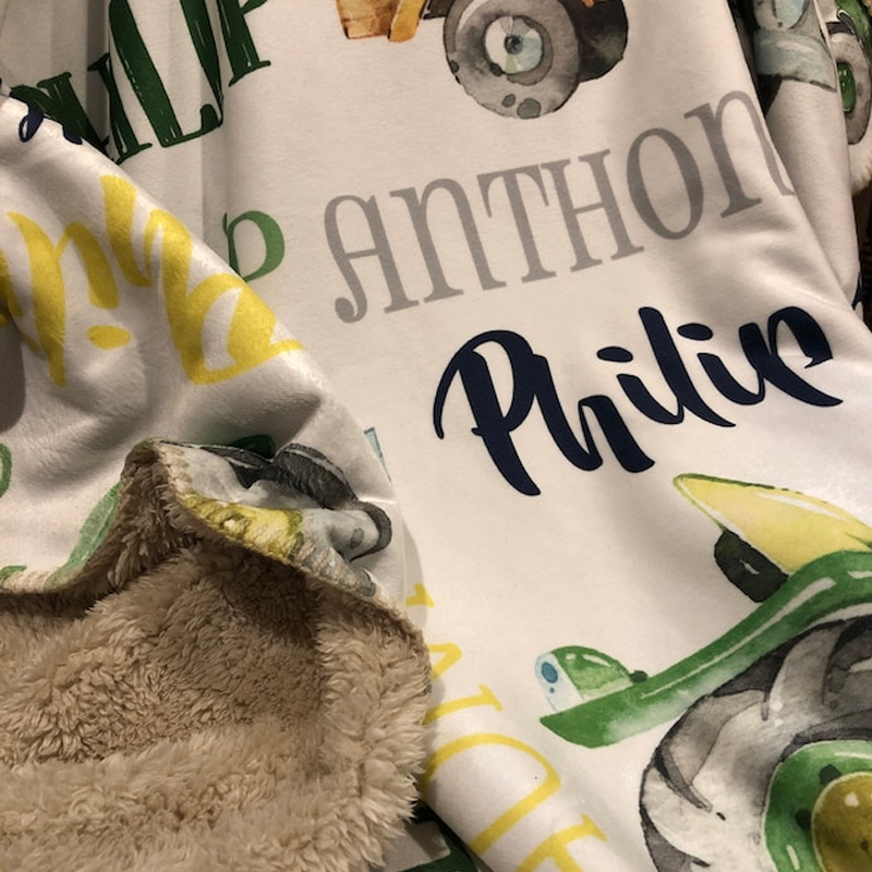 Personalized Lovely Kid Blanket for Comfort & Unique | BKKid104