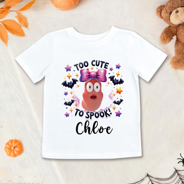 Personalized Larva's Halloween Funny Kid Shirt | Larva07