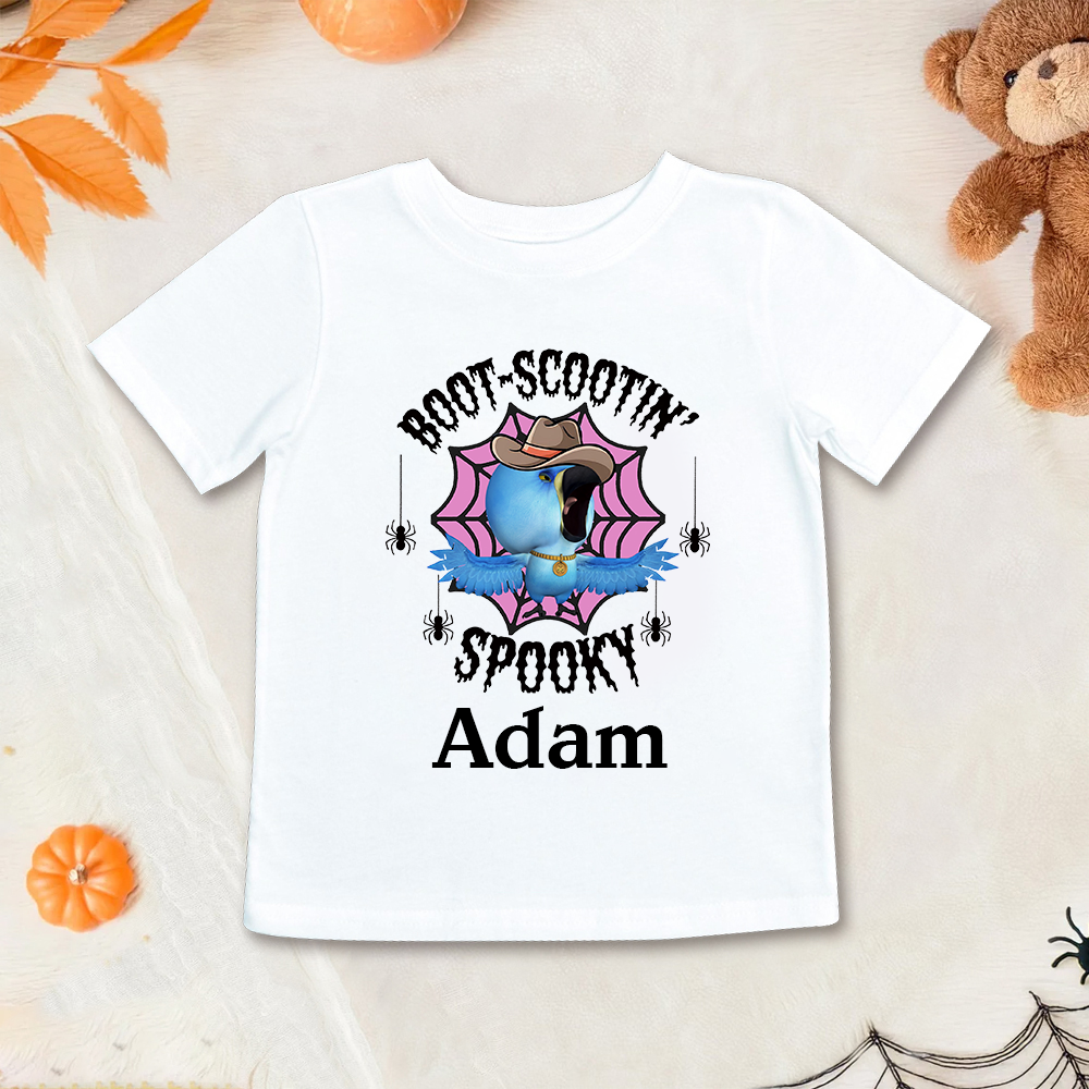 Personalized Larva's Halloween Funny Kid Shirt | Larva09