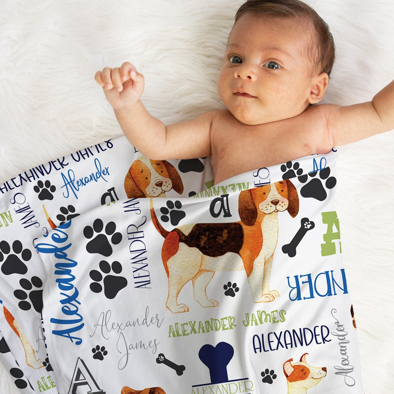Personalized Lovely Kid Blanket for Comfort & Unique | BKKid106