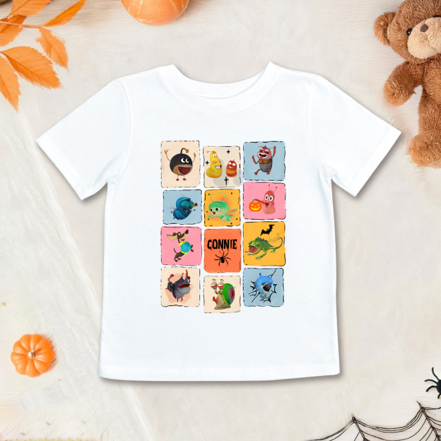 Personalized Larva's Halloween Funny Kid Shirt | Larva20