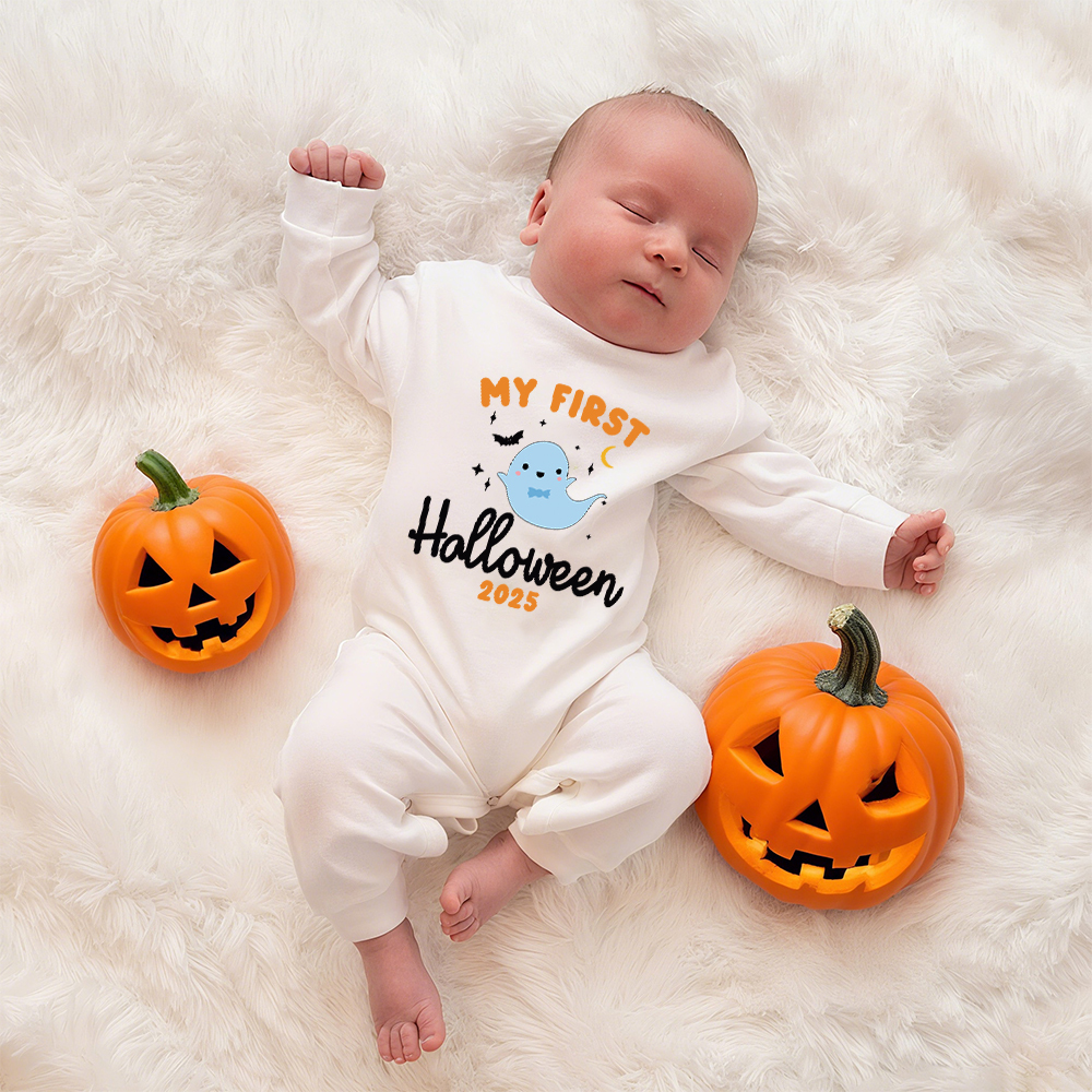 Personalized Baby My 1st Halloween Outfit with Hat | CWHalloween64