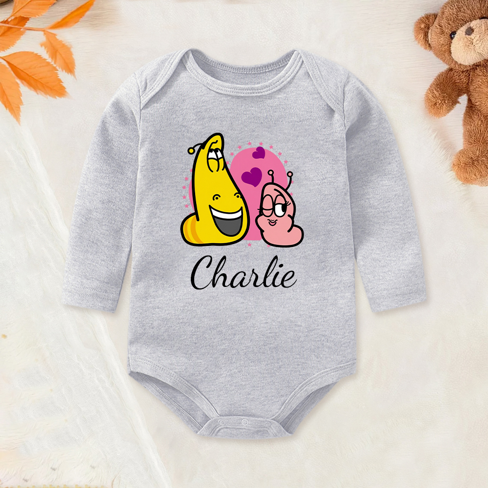 Personalized Larva's Funny Baby Romper | Larva22