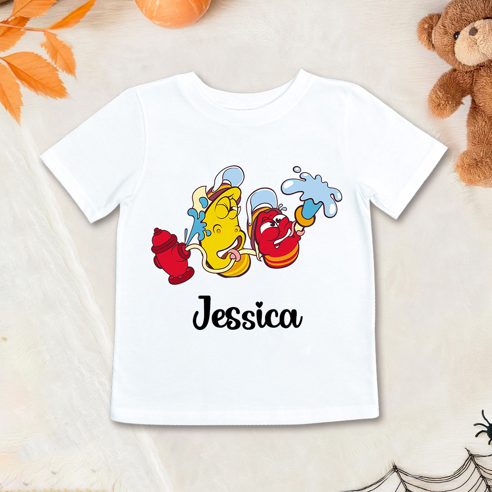 Personalized Larva's Funny Kid Shirt | Larva28