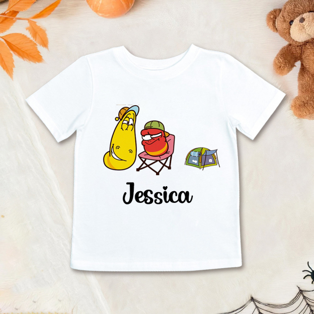 Personalized Larva's Funny Kid Shirt | Larva29