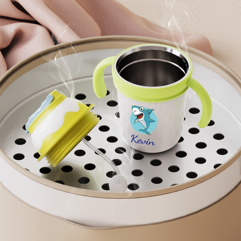 Personalised 10oz Stainless Steel Sippy Cup for Kids | YouBottle98