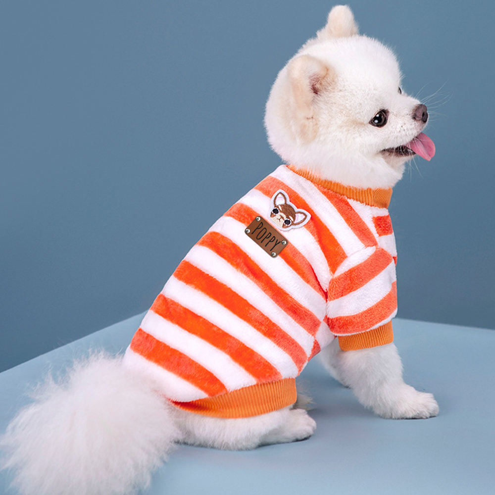 Personalized Casual Winter Warm Breathable Dog Cat Sweatshirt | BKPet211