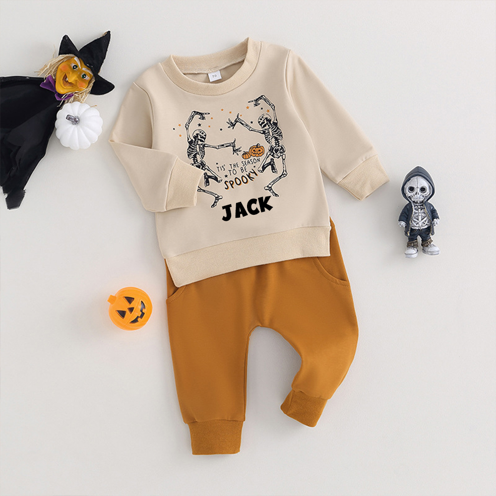 Personalized Funny Halloween Toddler Outfit | CWHalloween71