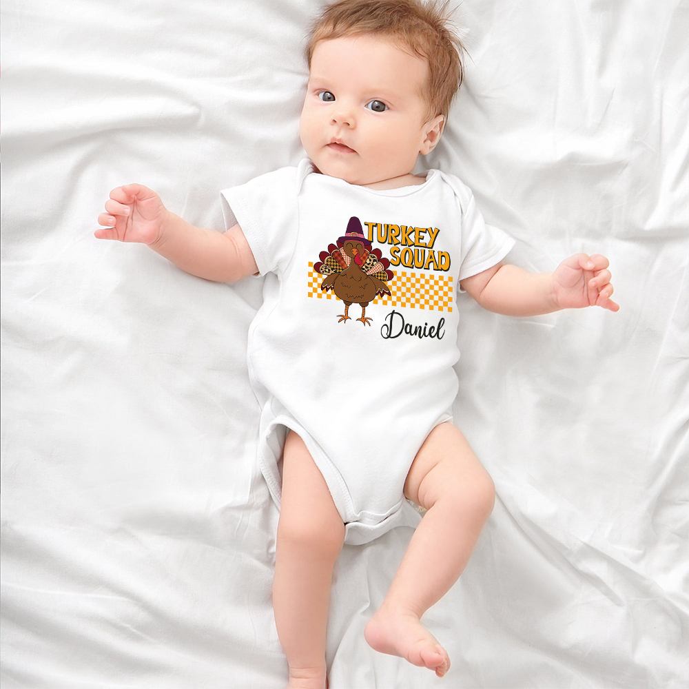 Personalized Turkey Squad Family Matching Shirt | CWThanks09