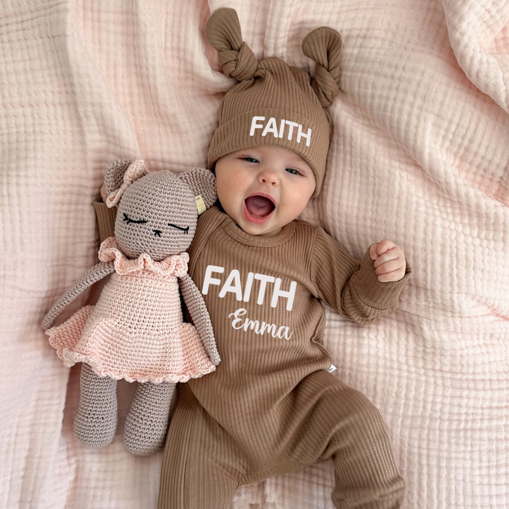 Personalized Baby Adorable Frill Onesie | CWBaby295