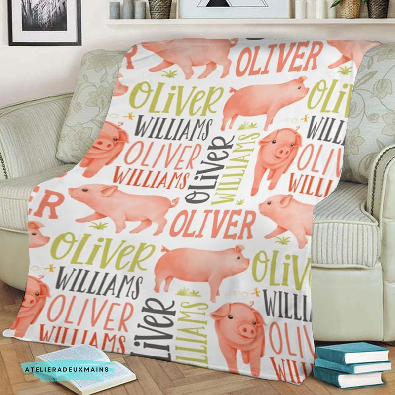 Personalized Lovely Kid Blanket for Comfort & Unique | BKKid109