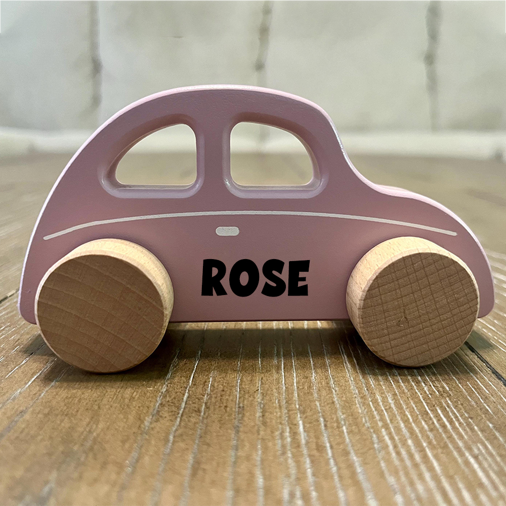 Personalized Wooden Toy Car for Toddler | CWToy153