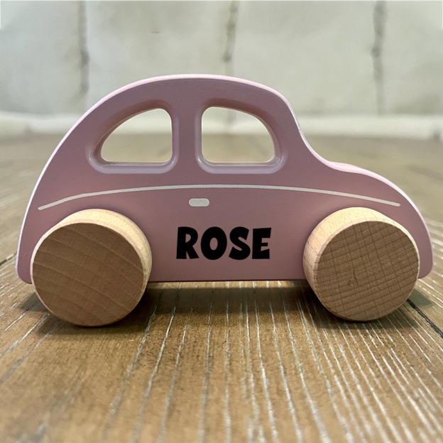 Personalized Wooden Toy Car for Toddler | CWToy153