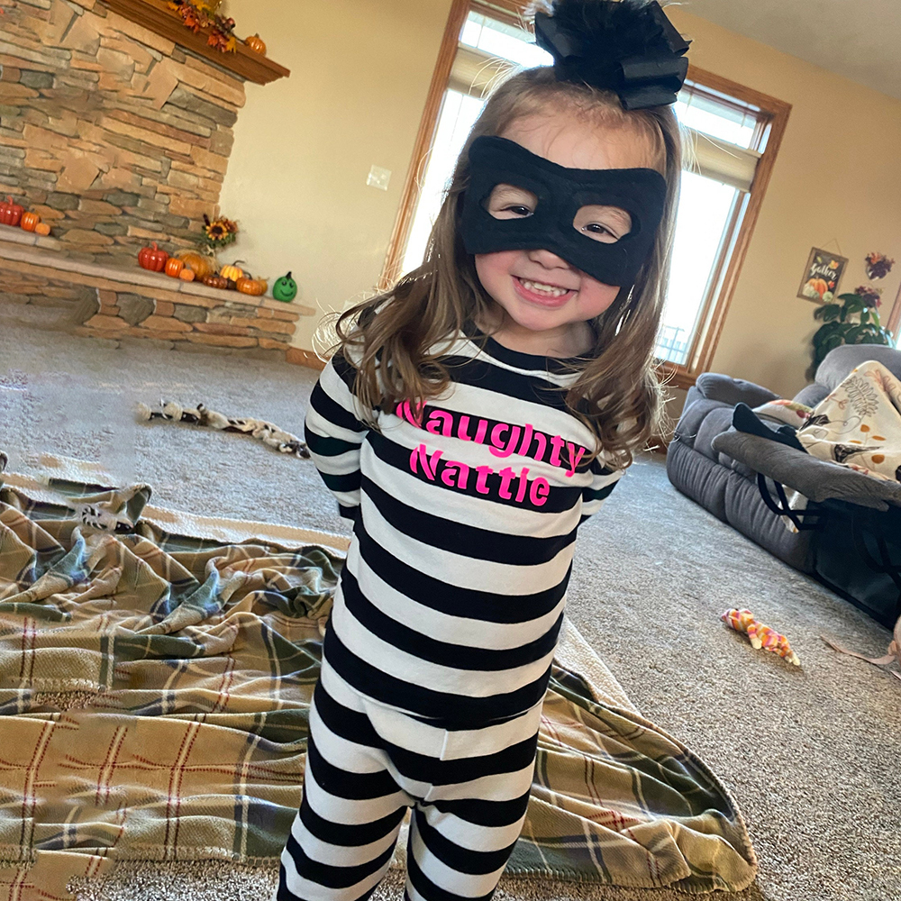 Personalized Prison Inmate Halloween Pajamas | CWHalloween74