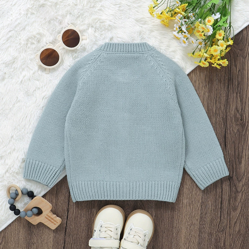 Personalized Baby Embroidered Cute Goose Cardigan | CWBaby325