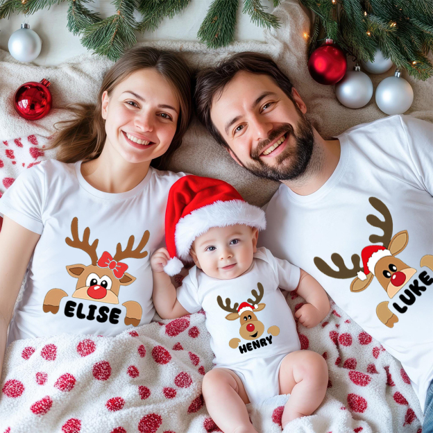 Personalized Christmas Matching Family Shirt | CWFamily120