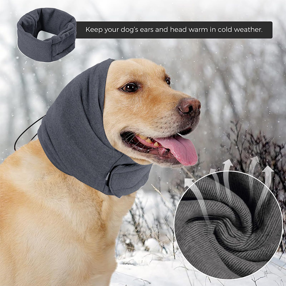 Personalized Embroidered Pet Anti-Fcrightened Soothing Headband | BKPet241