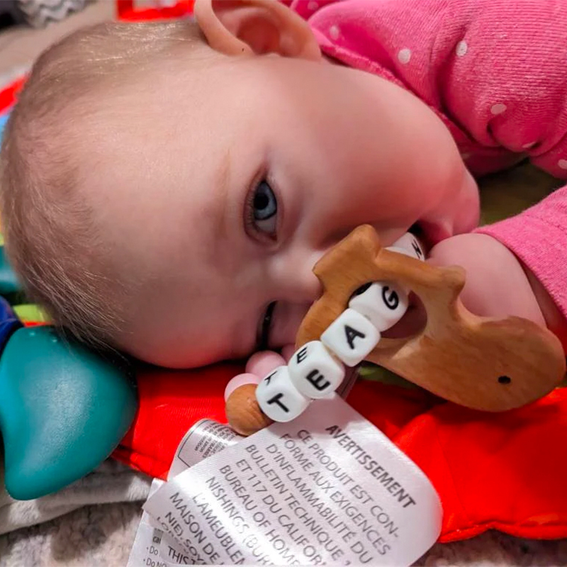 Personalized Cute Baby Toy Ring | CWToy28