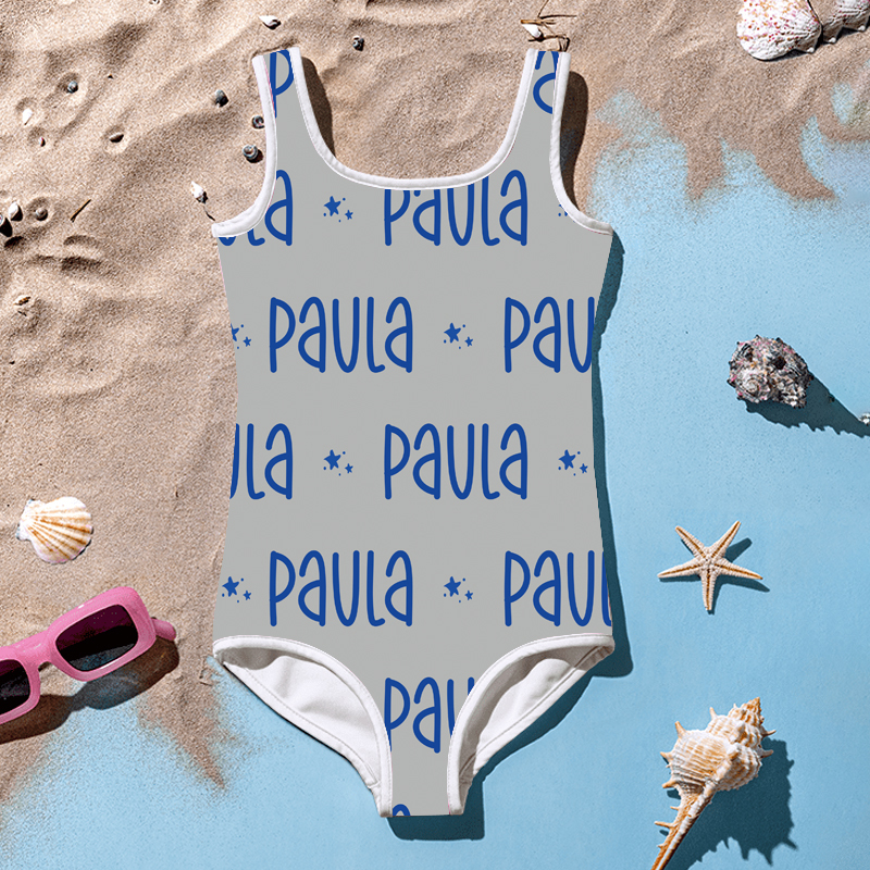 Personalized Monogram Color Swimsuit for Summer | InSwin05