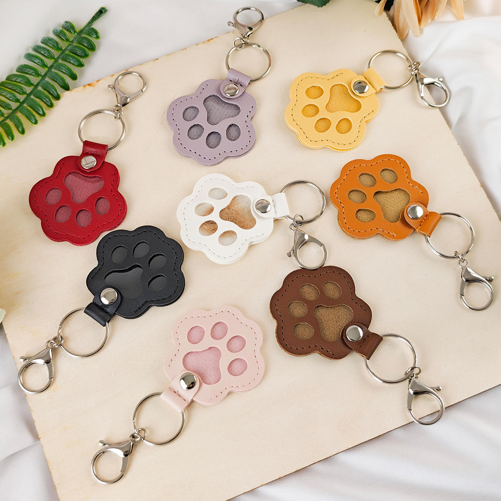 Personalized Pet Fur Storage Memorial Keychain | BKPet253