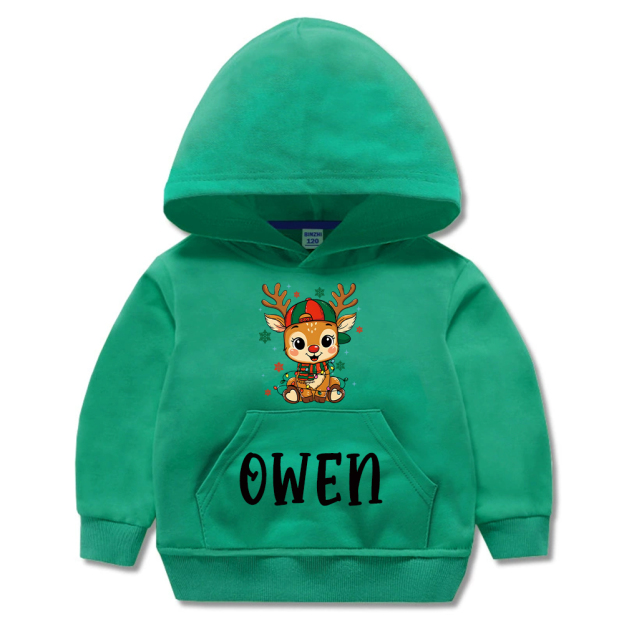 Personalized Kids Lovely Christmas Hoodie | MCGift218