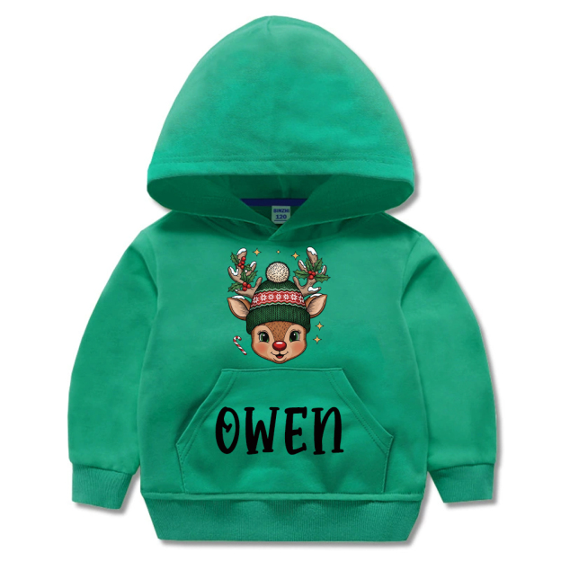 Personalized Kids Lovely Christmas Hoodie | MCGift219