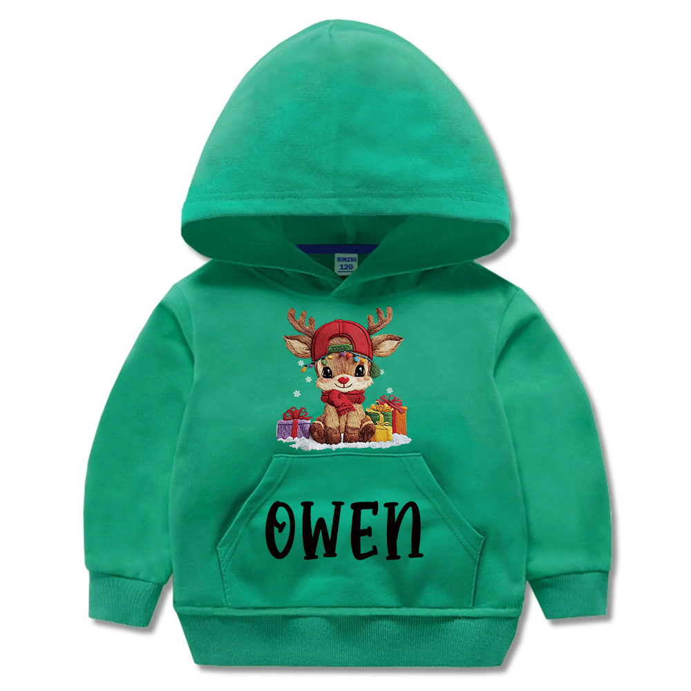 Personalized Kids Lovely Christmas Hoodie | MCGift220