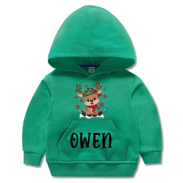 Personalized Kids Lovely Christmas Hoodie | MCGift221
